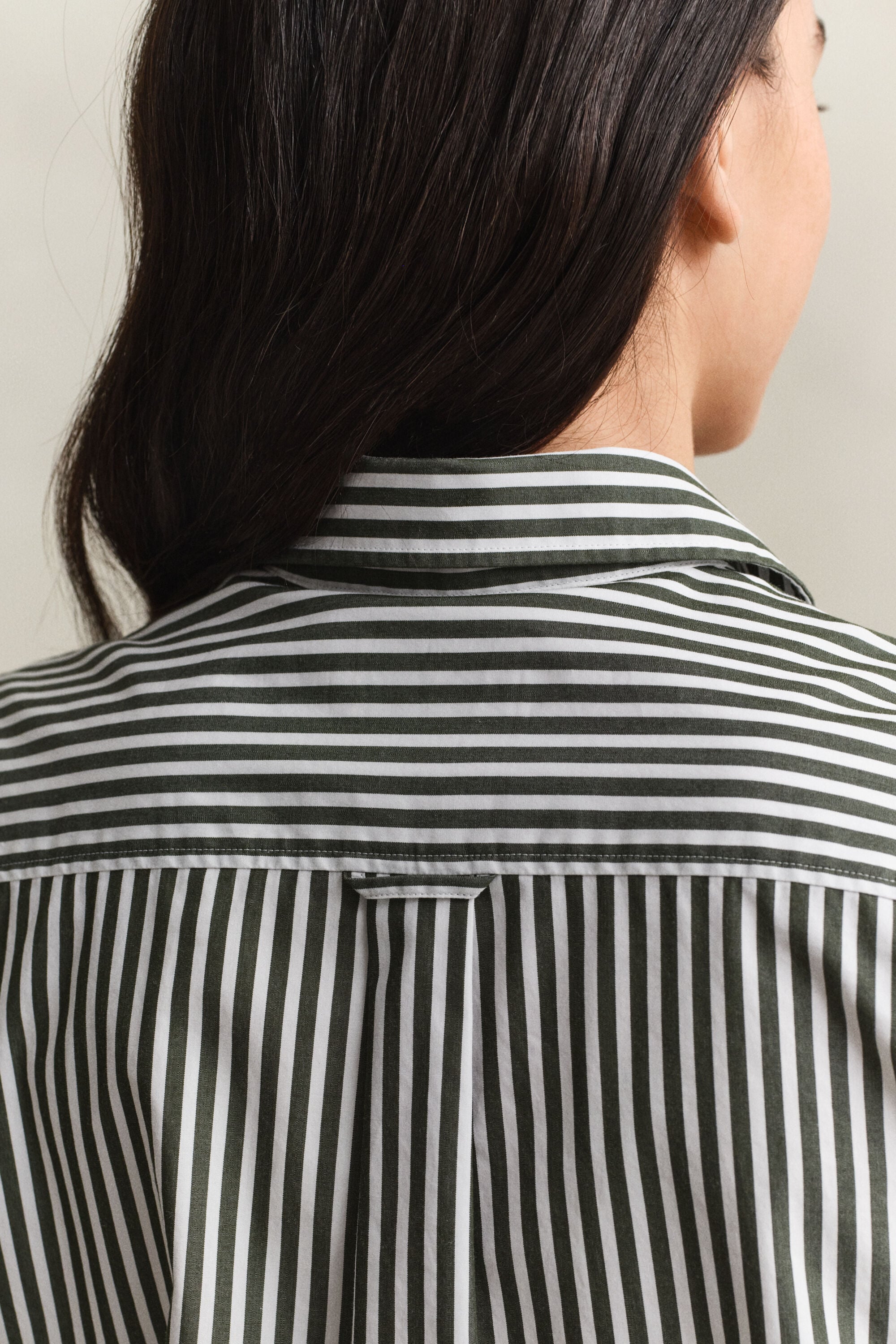 Regular Fit Striped Classic Poplin Shirt