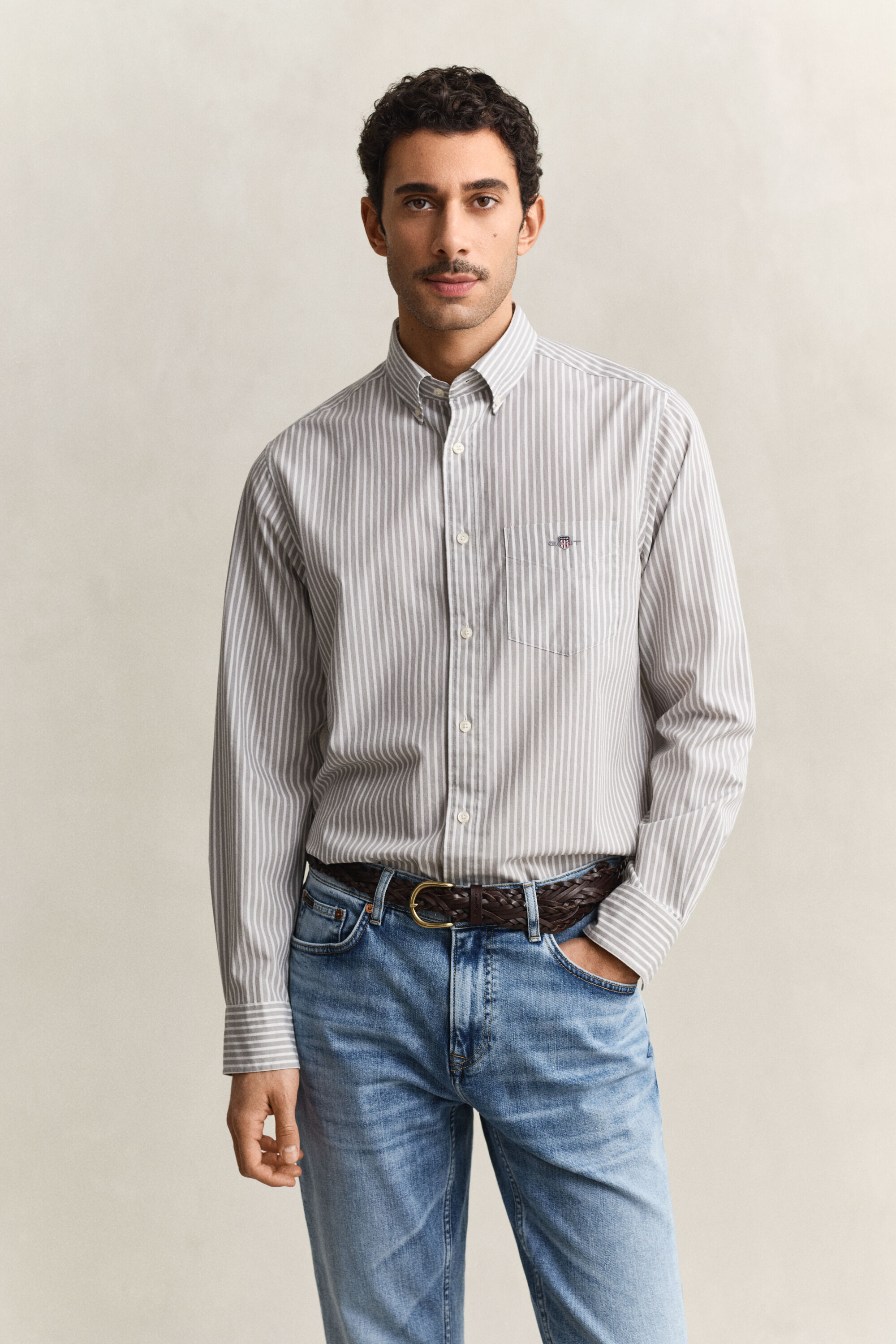 Striped Classic Poplin Shirt
