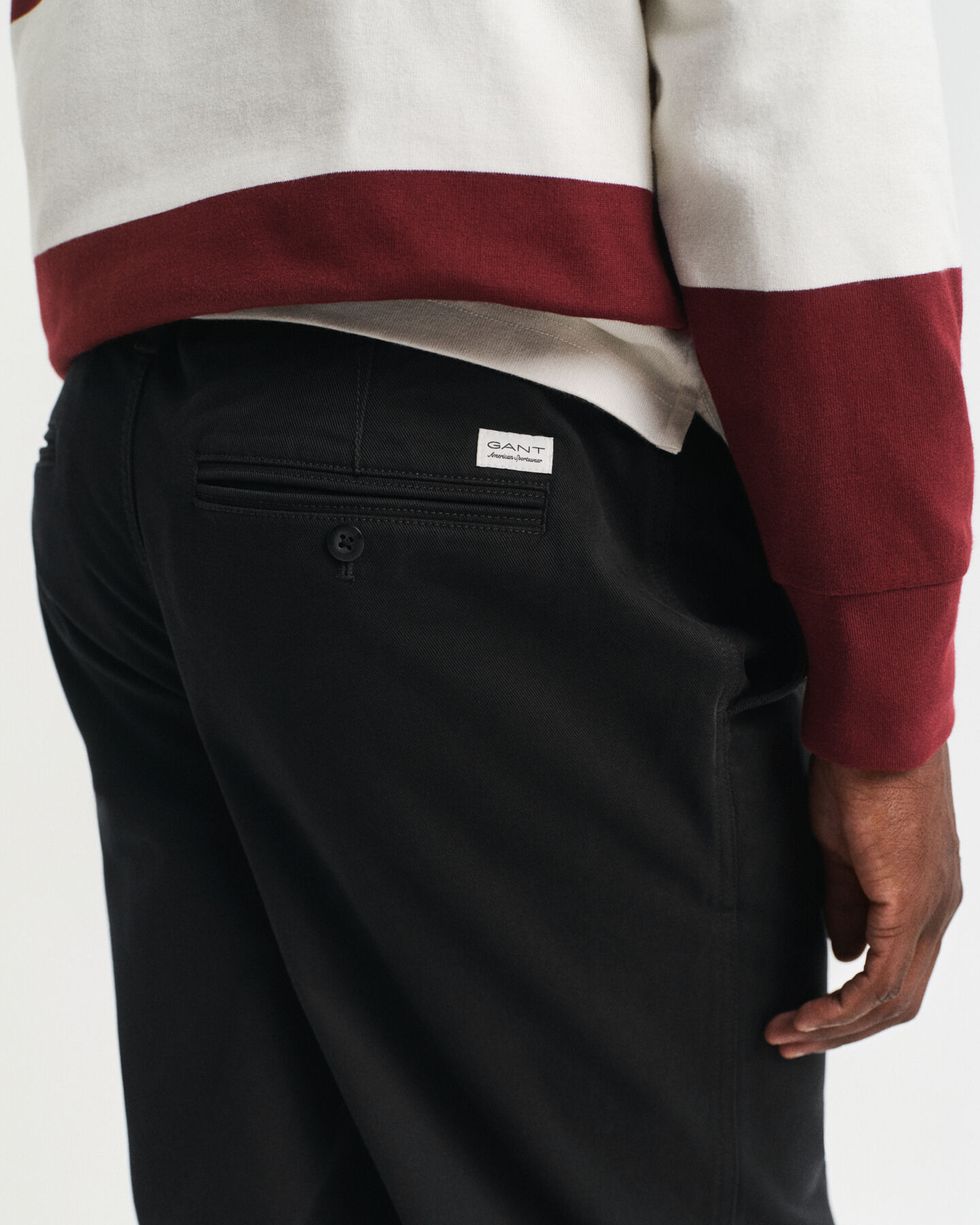 Relaxed Fit Cotton Twill Chinos