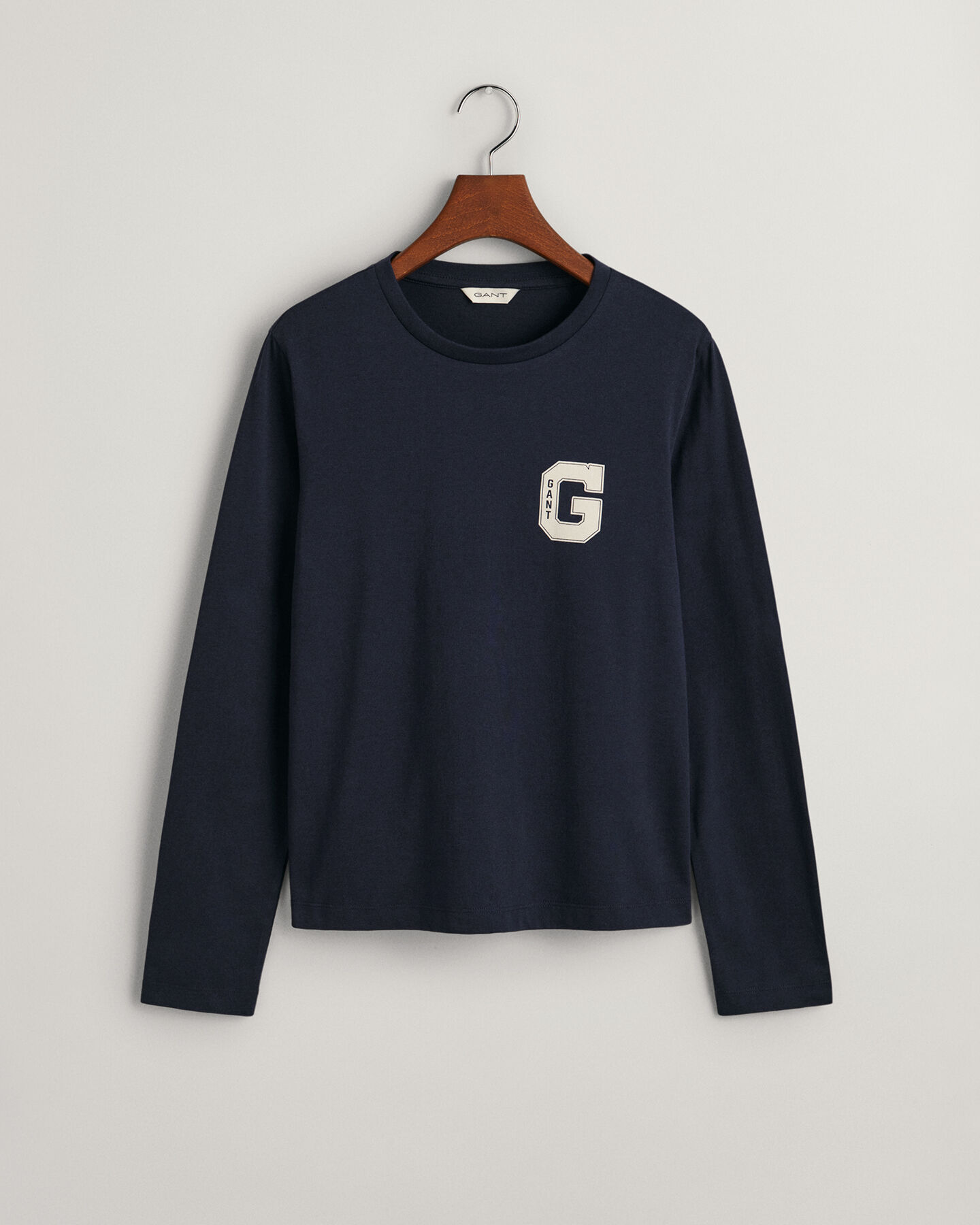 G Crew Neck Long Sleeve T-Shirt