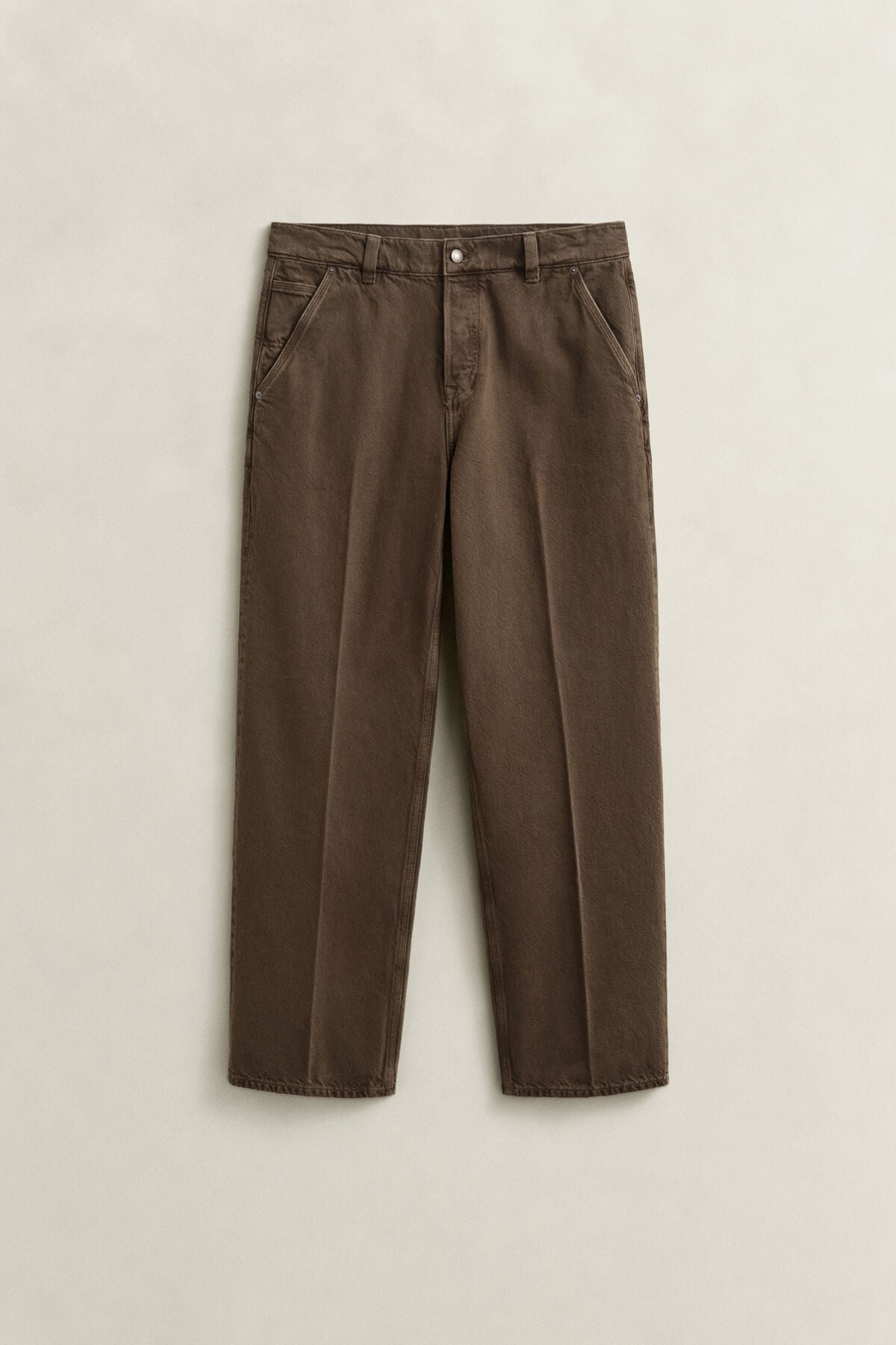 Overdyed Jeans — SHADOW BROWN