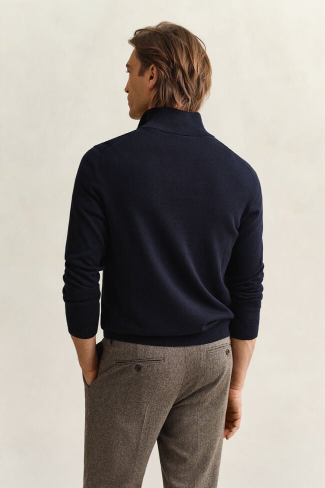 Classic Cotton Half-Zip Sweater