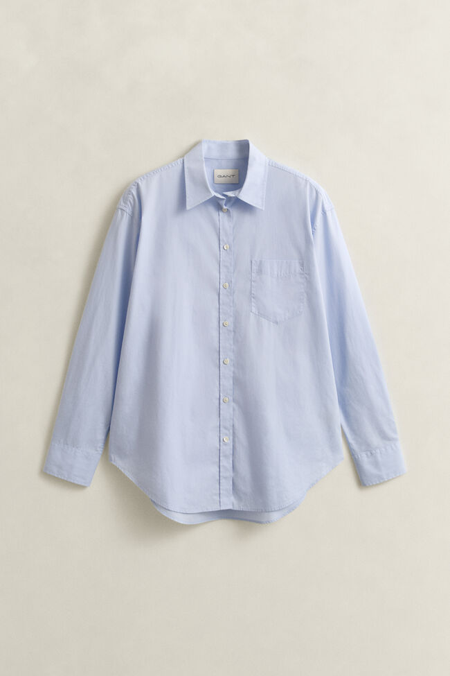 Relaxed Fit Classic Poplin Shirt