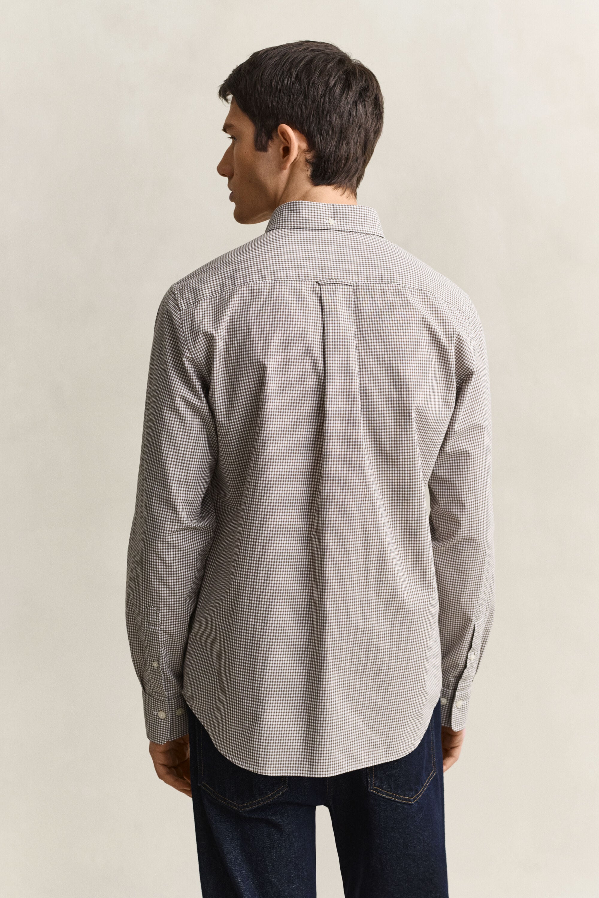 Gingham Classic Poplin Shirt