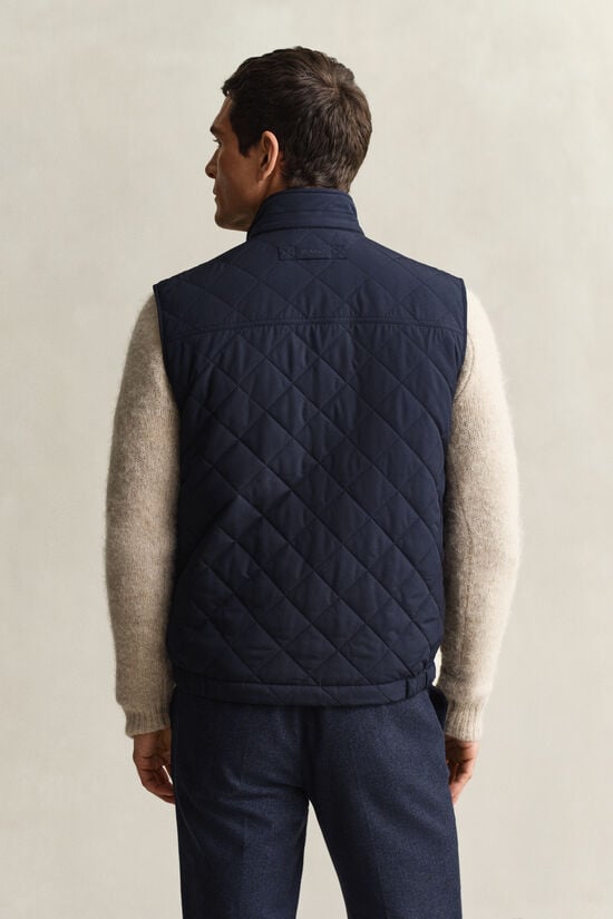 Quilted Windcheater Vest
