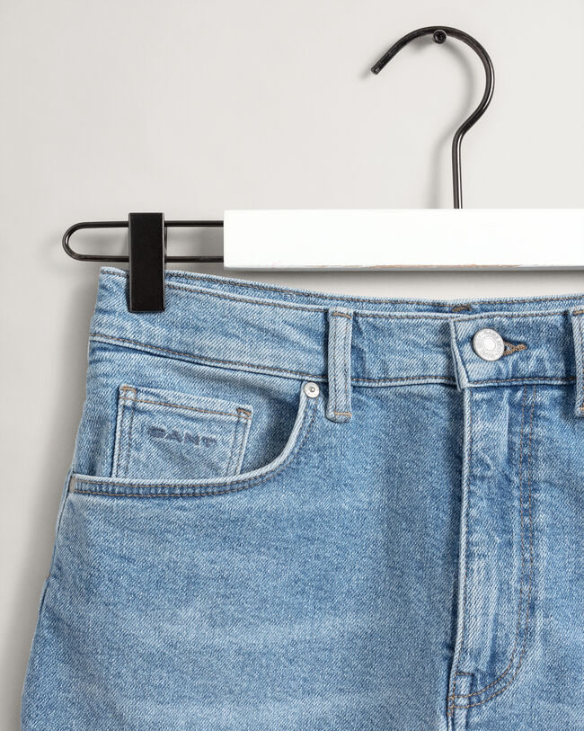 Teen Girls Denim Bermuda Shorts