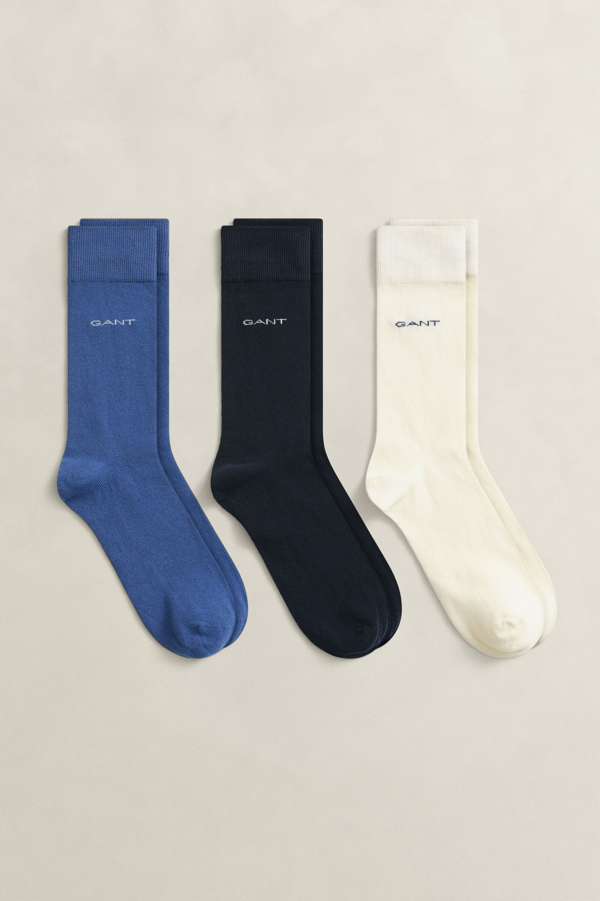 3-Pack Soft Cotton Socks