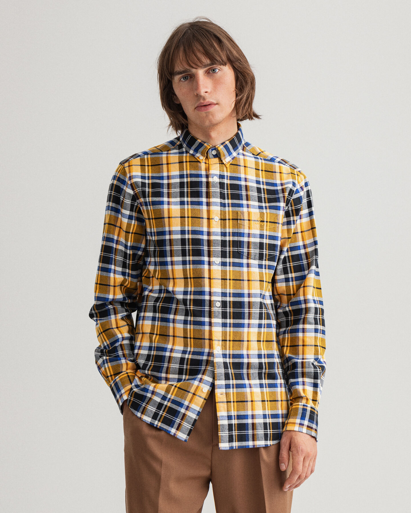 Regular Fit Check Oxford Shirt