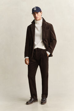 Corduroy Suit Pants — BLACK BROWN 7