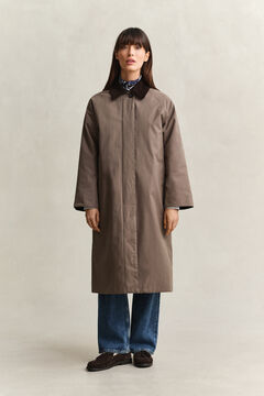 Waxed Car Coat — FADED TAUPE 6