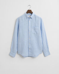 Regular Fit Striped Linen Shirt
