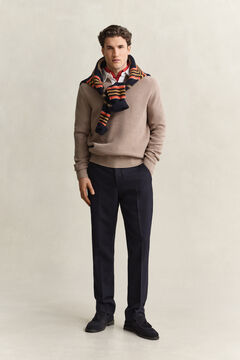 Cotton Merino Rugger — MIST TAUPE 5