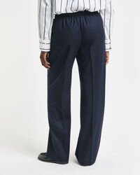 Wool Blend Pull-On Pants