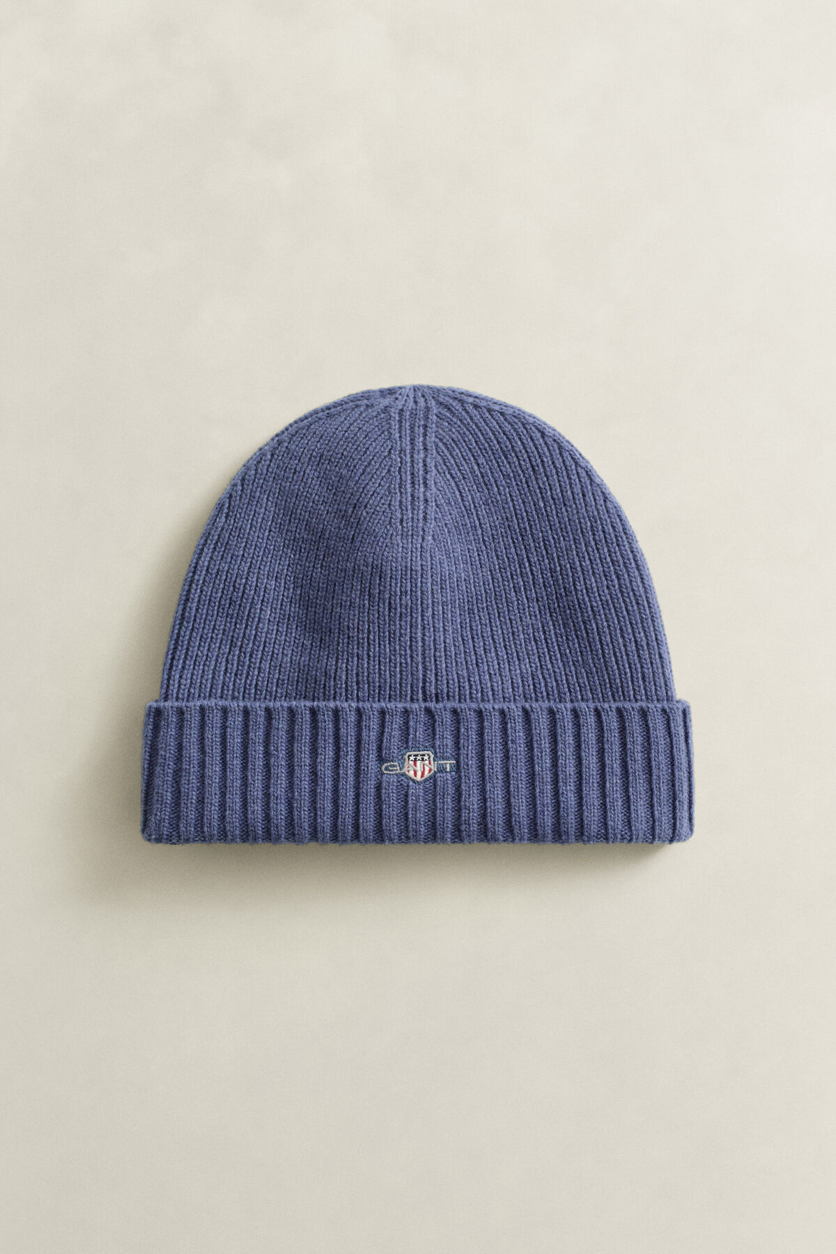 Shield Wool Beanie — BLUE HORIZON