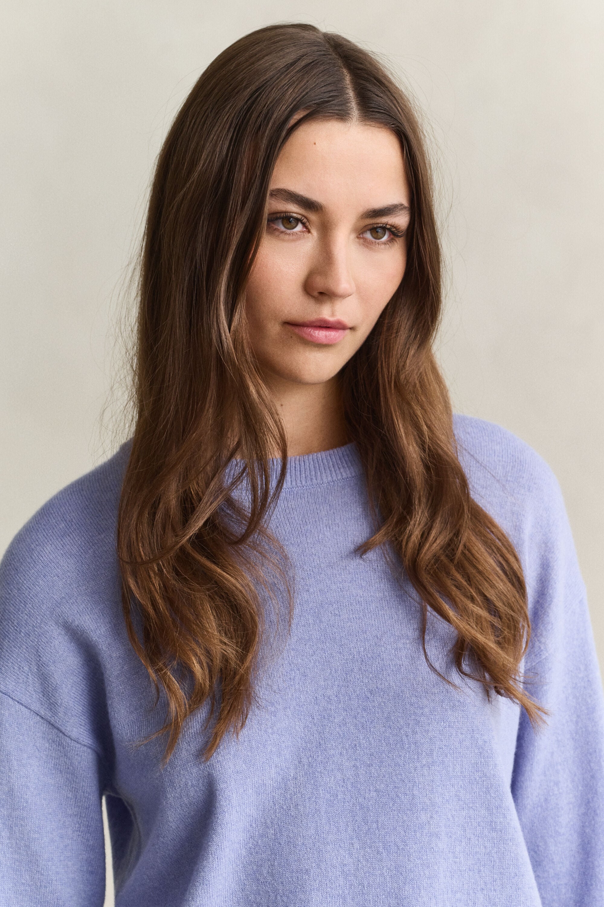 Superfine Lambswool Crew Neck Sweater