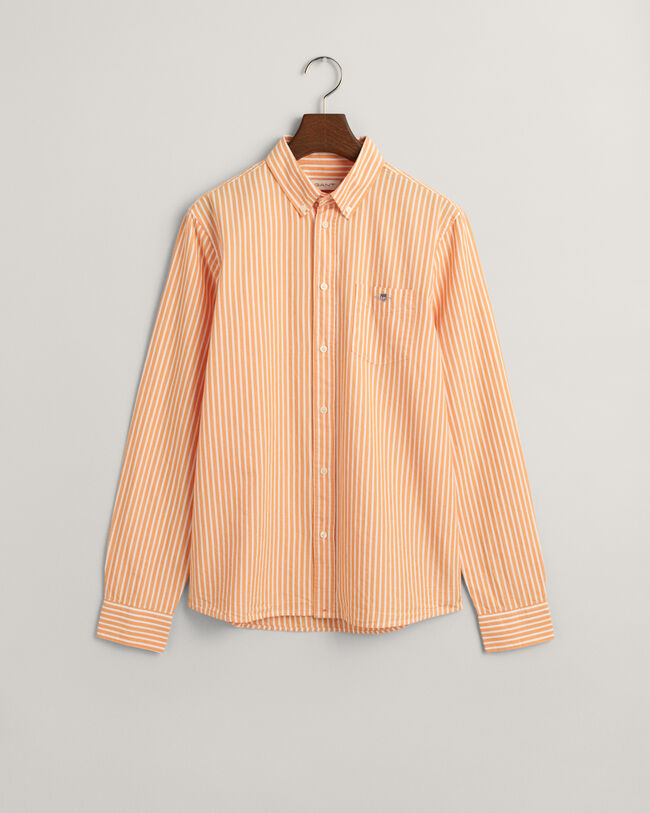 Teens Shield Striped Poplin Shirt