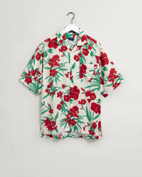 Relaxed Fit Pure Prep Floral Lyocell Short Sleeve Shirt