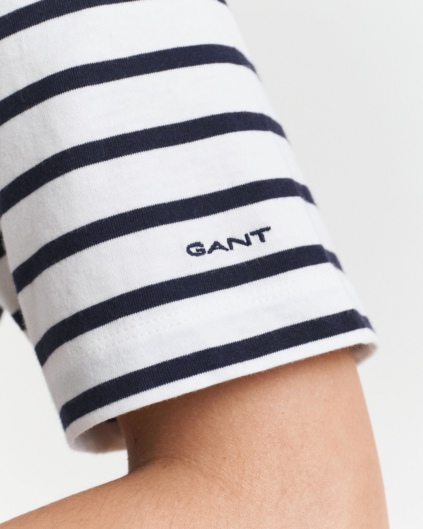 Striped Boat Neck T-Shirt