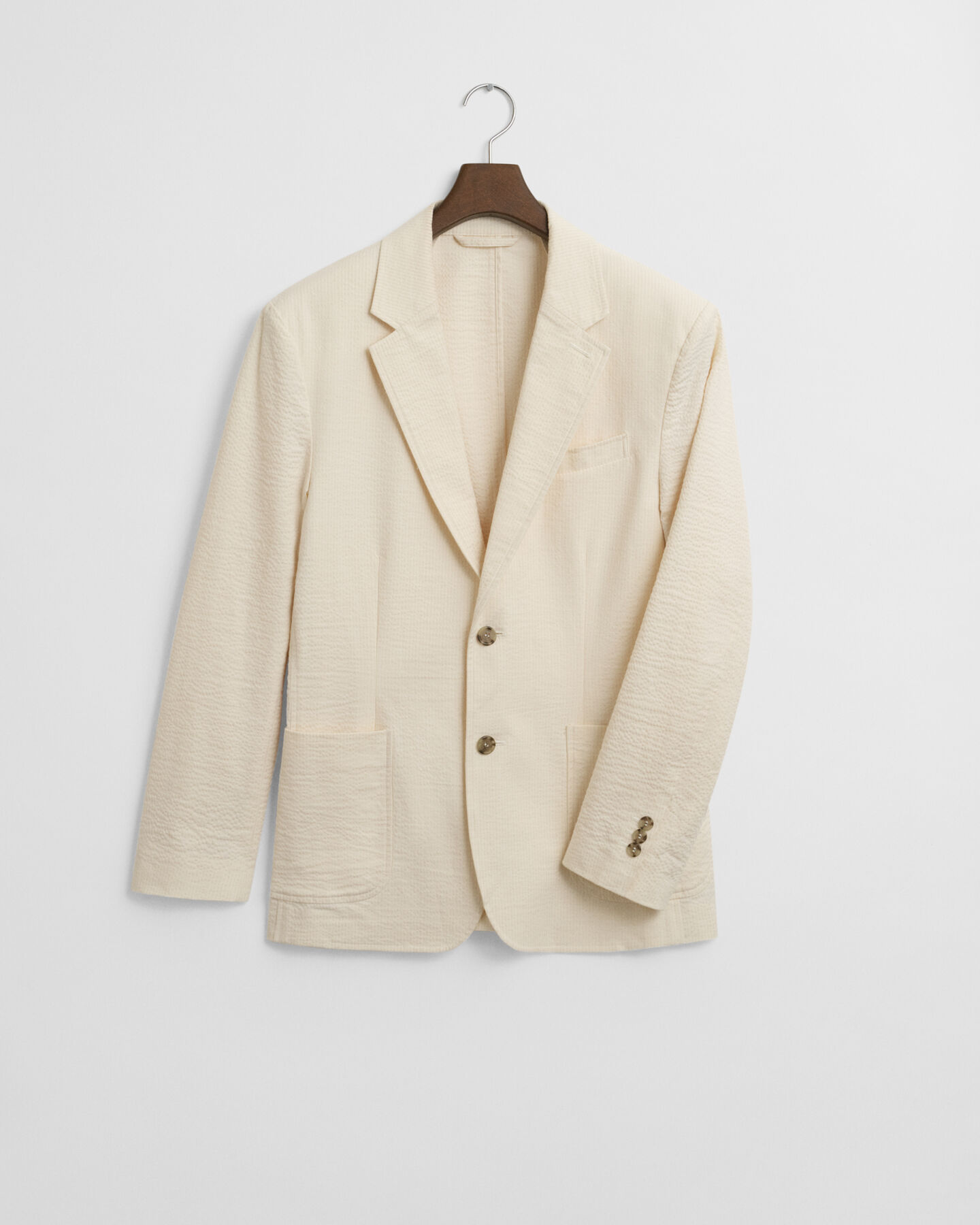 Slim Fit Seersucker Suit Jacket