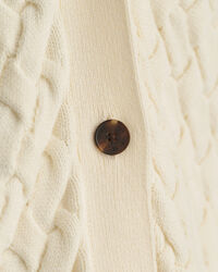 Textured Cotton Cardigan