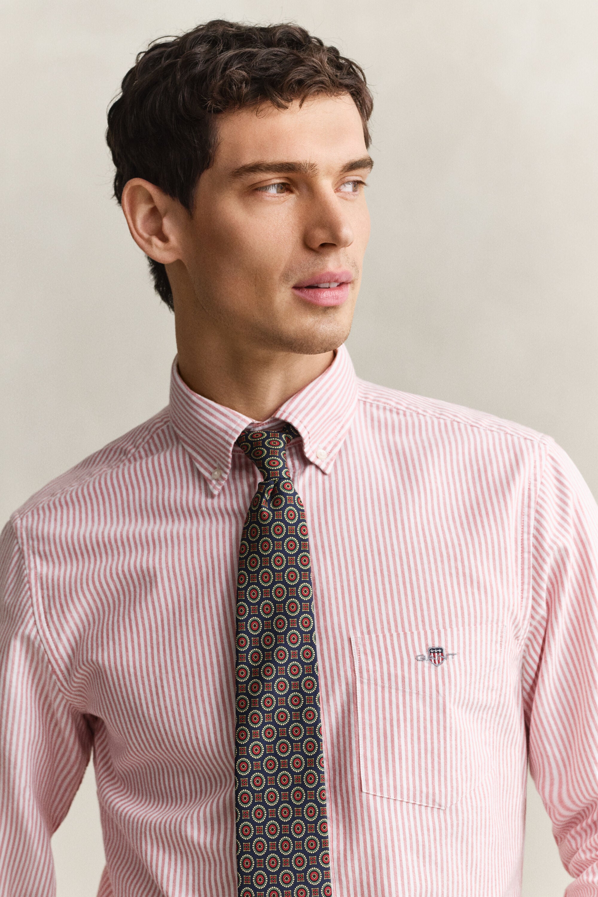 Banker Stripe Classic Oxford Shirt