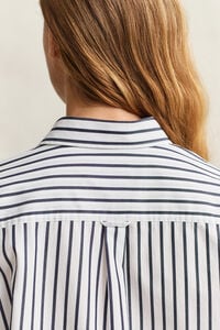 Relaxed Fit Classic Striped Poplin Shirt