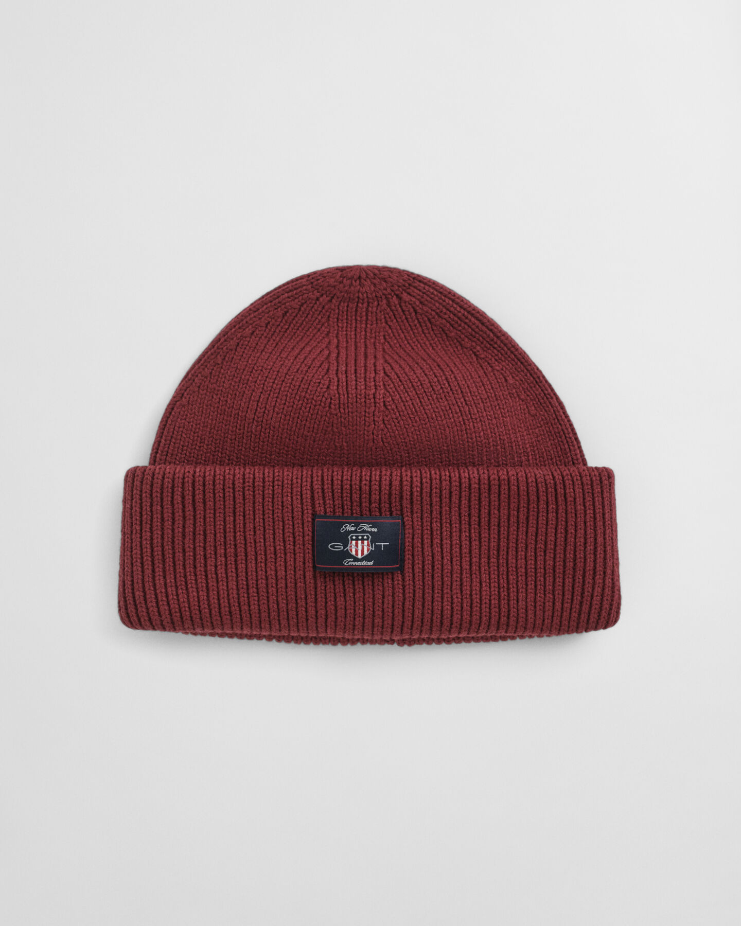 Ribbed Cotton Blend Beanie