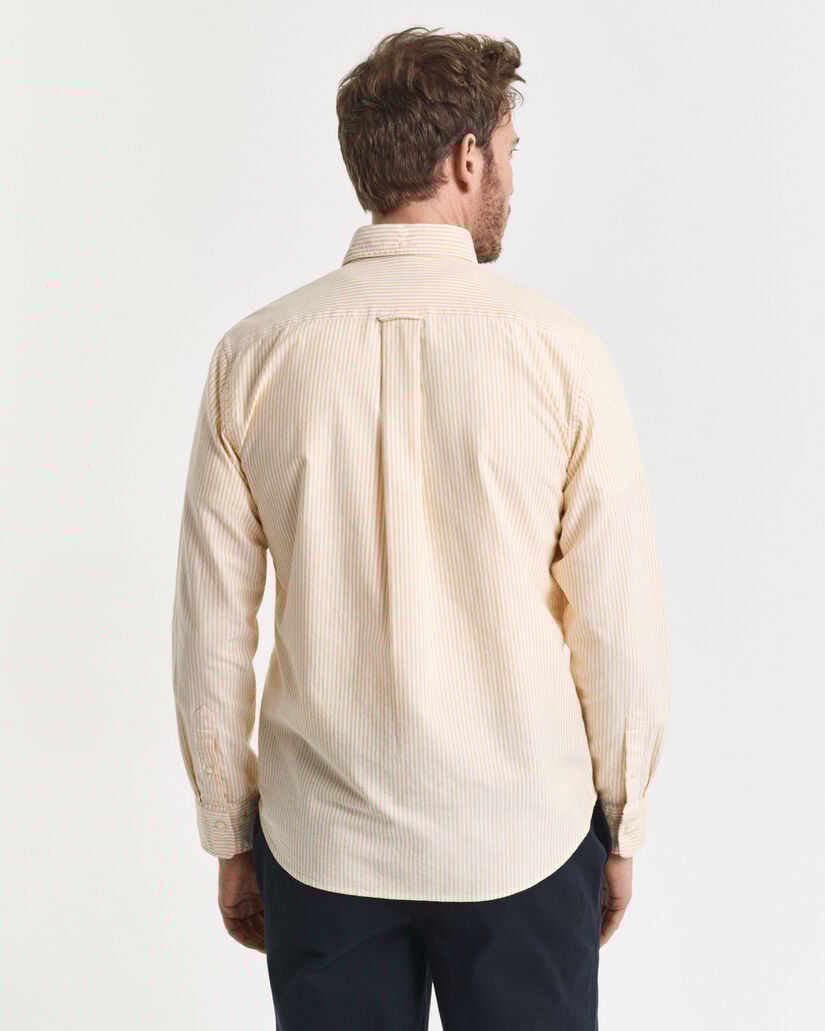 Regular Fit Banker Stripe Classic Oxford Shirt