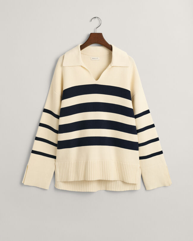 Teen Girls Breton Striped Sweater