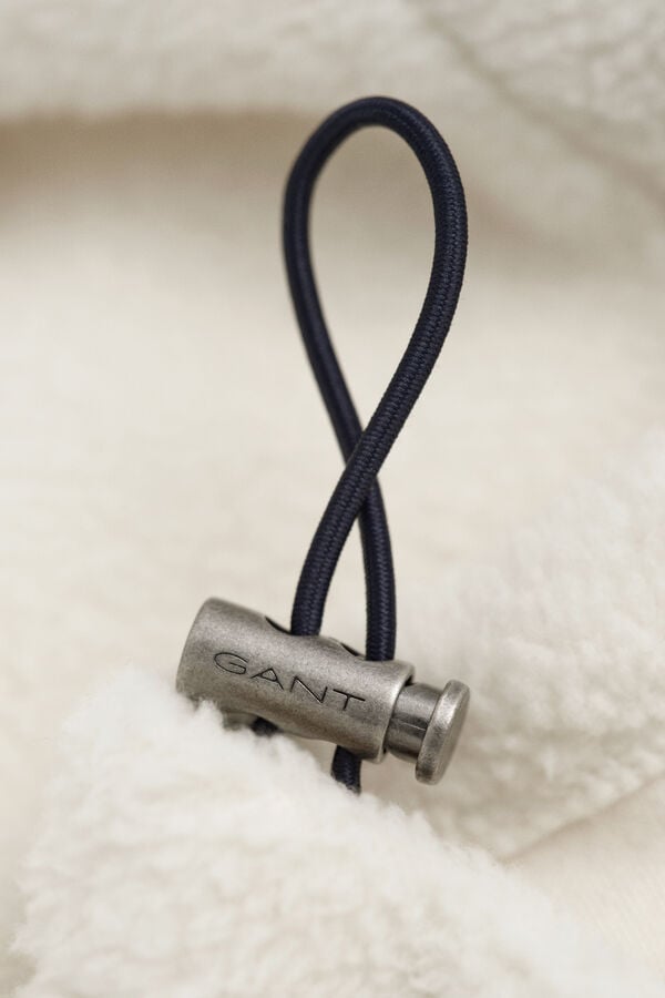Fleece Vest — CREAM