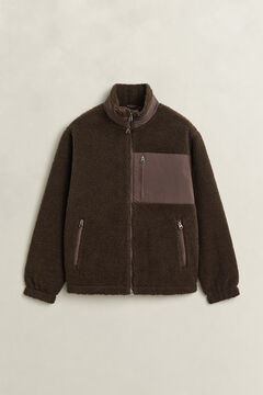 Fleece Jacket — SHADOW BROWN 5