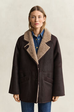 Shearling Jacket — DEEP BROWN 9
