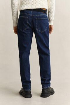 Regular Clean Wash Jeans — MID BLUE 2
