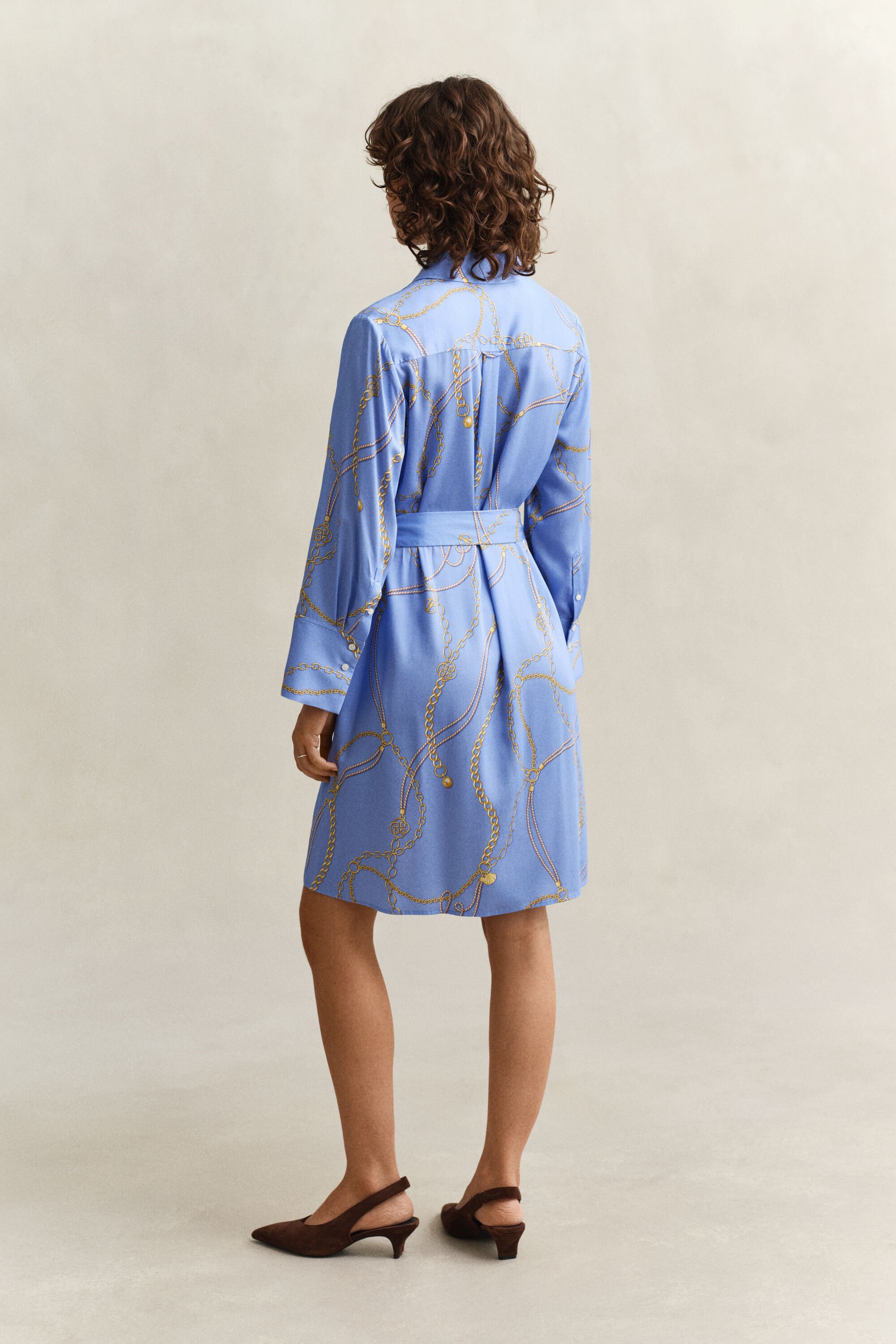 Belted Shirt Dress