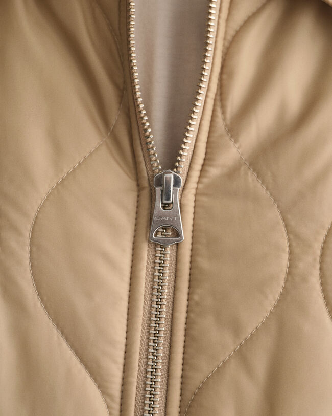 Collared Quilted Jacket