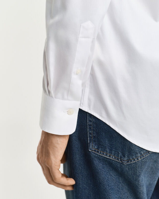 Slim Fit Sateen Shirt