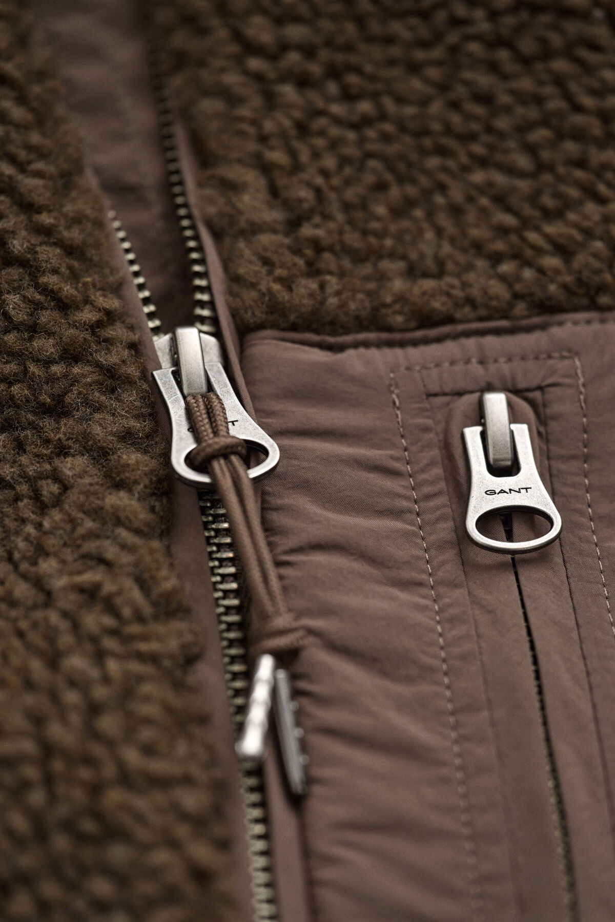Fleece Jacket — SHADOW BROWN