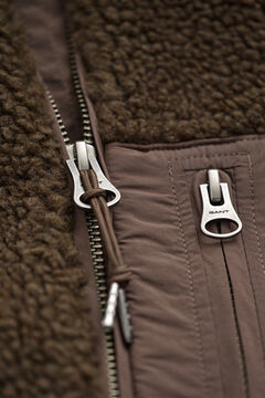 Fleece Jacket — SHADOW BROWN 4