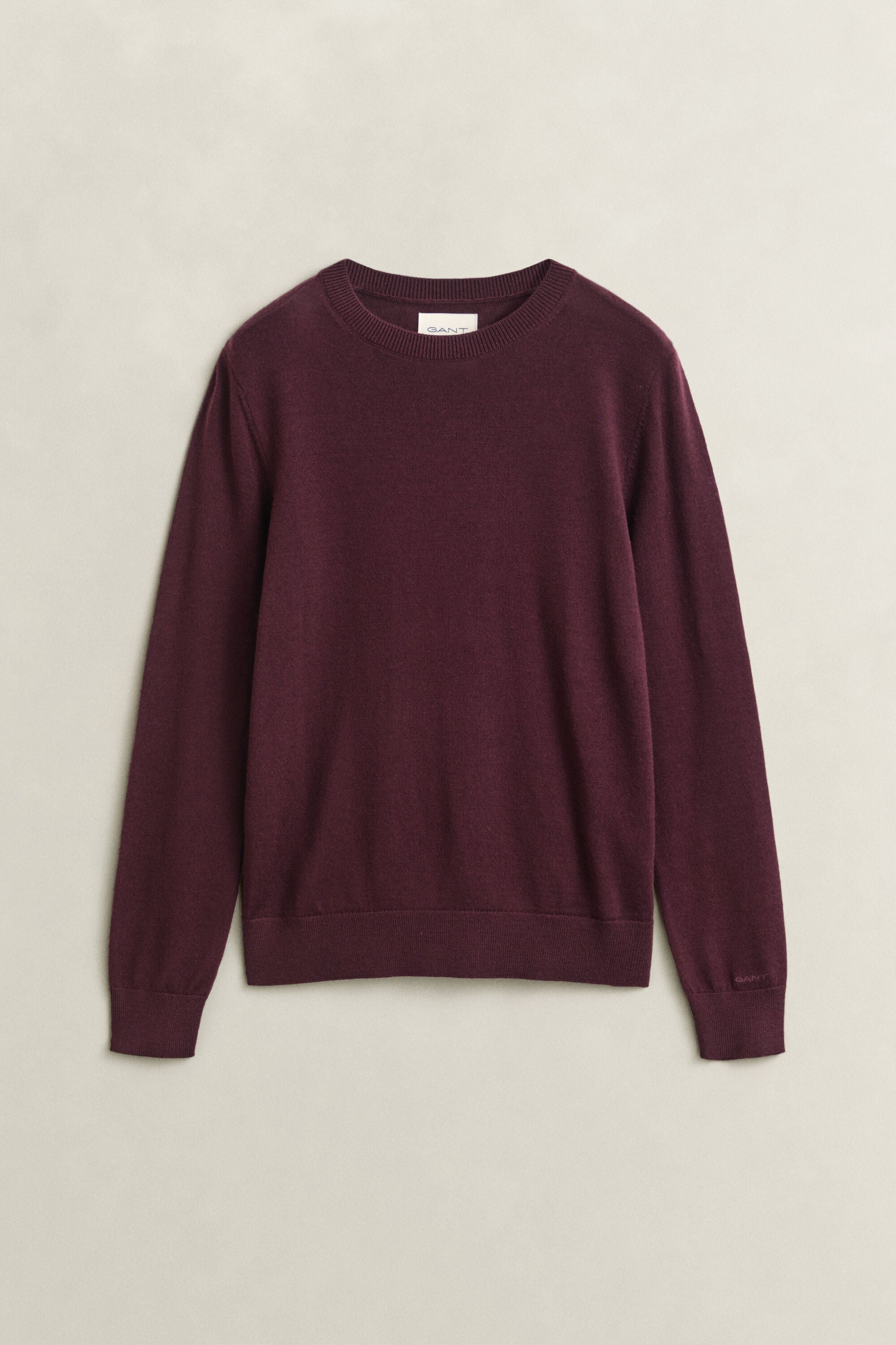Extra Fine Merino Wool Crew Neck Sweater