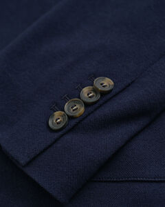 Piqué Blazer — EVENING BLUE 5
