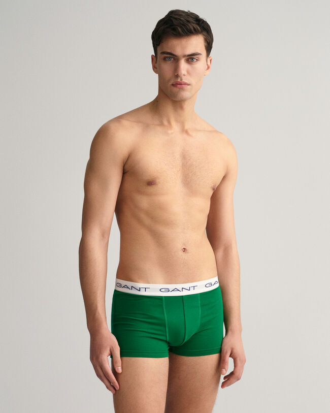 Green modal trunks 3-pack, Calvin Klein