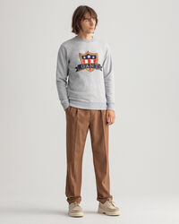 Banner Shield Crew Neck Sweatshirt