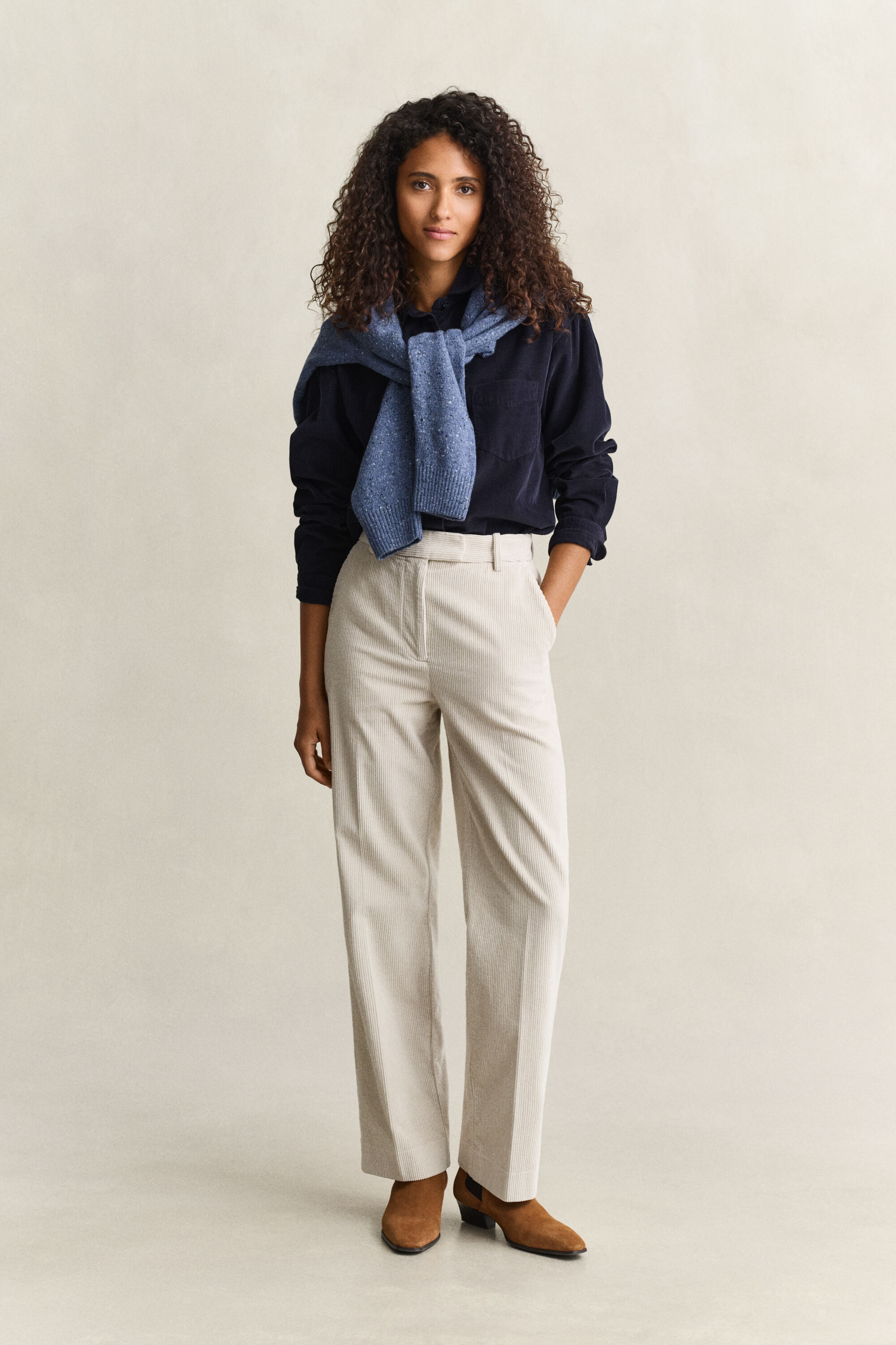 Tailored Corduroy Pants