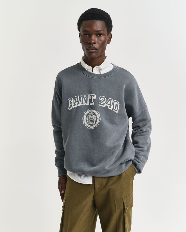 Graphic Crew Neck Sweatshirt