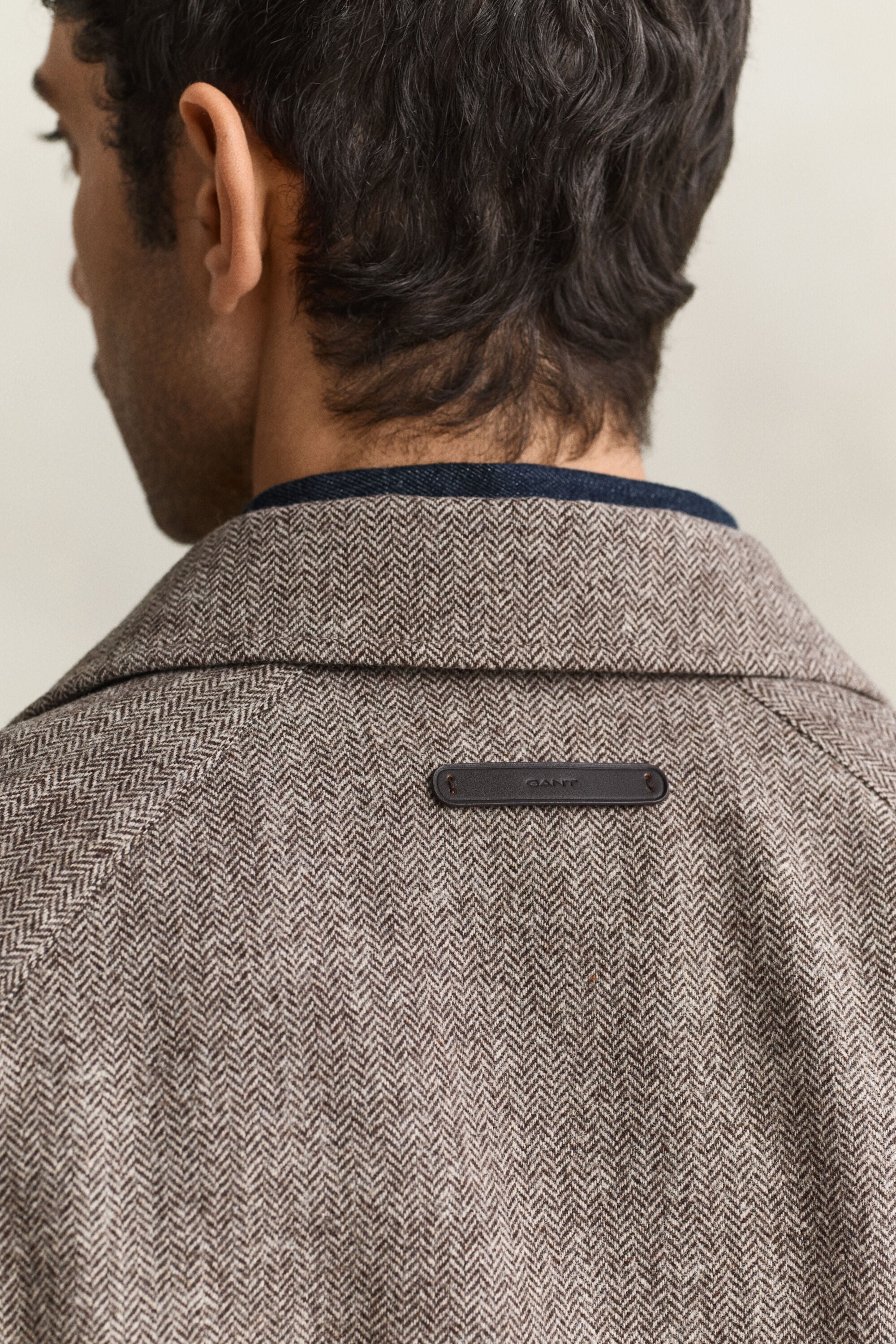 Wool Blend Windcheater Jacket