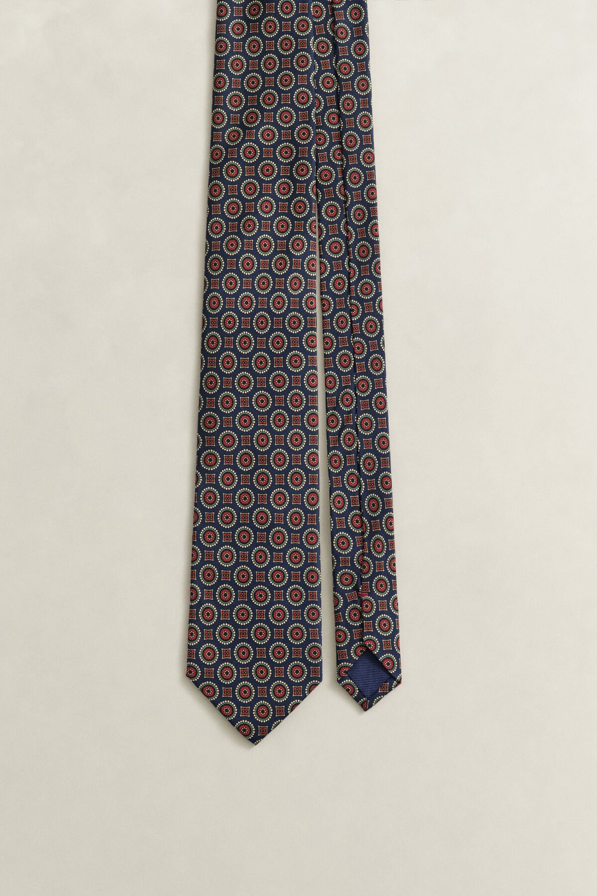 Foulard Print Tie — CLASSIC BLUE