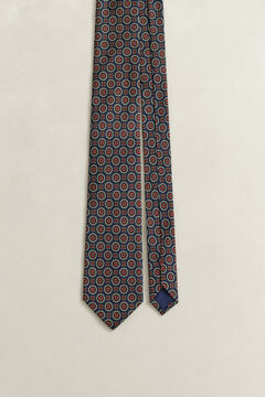 Foulard Print Tie — CLASSIC BLUE 1