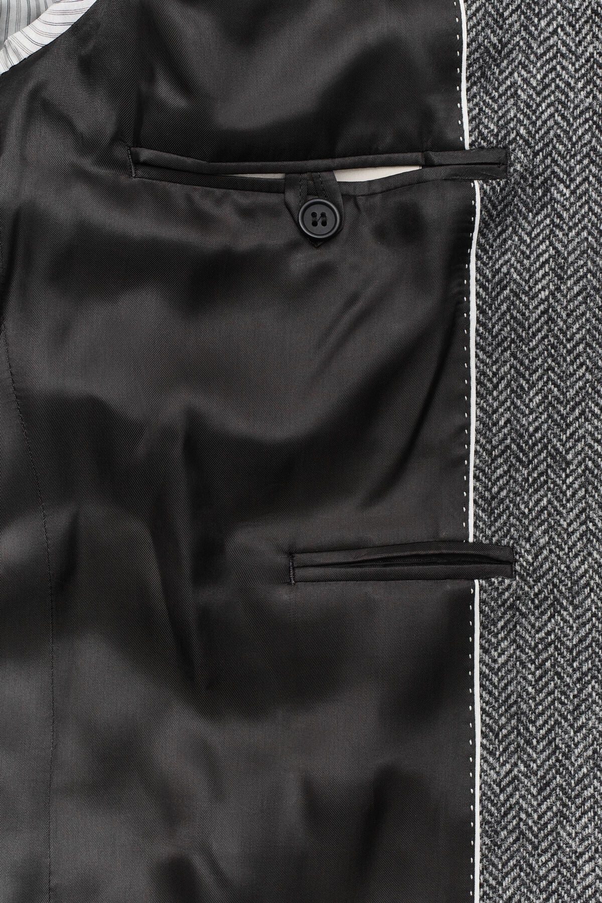 Gant x Yale Tweed Blazer — BLACK GREY