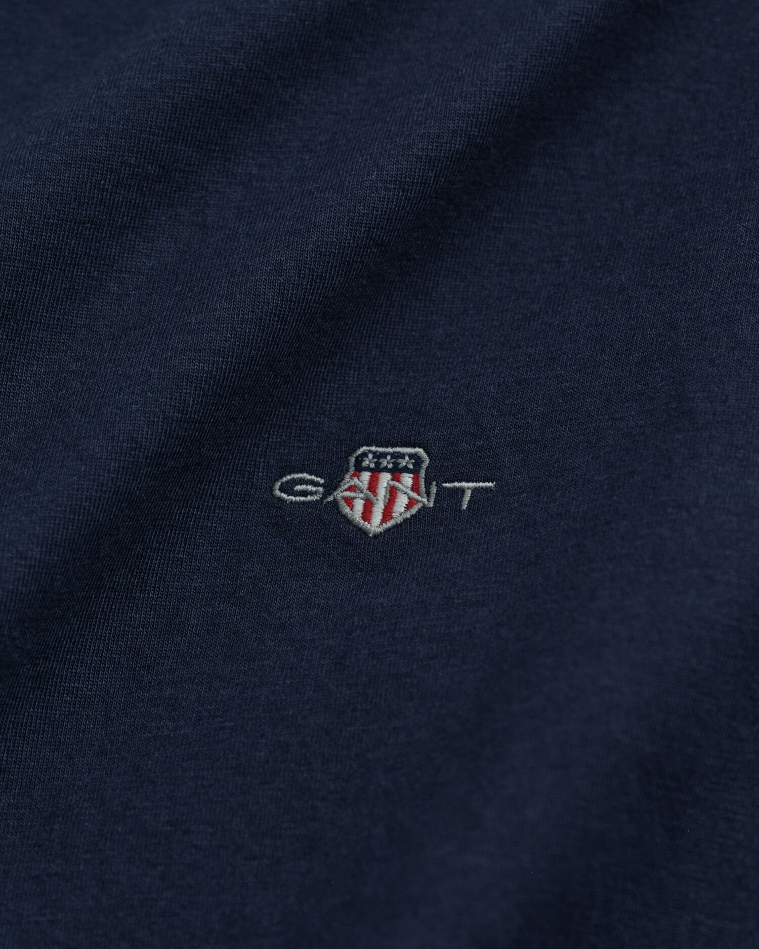 Slim Fit Shield V-Neck T-Shirt