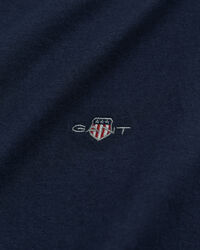 Slim Fit Shield V-Neck T-Shirt